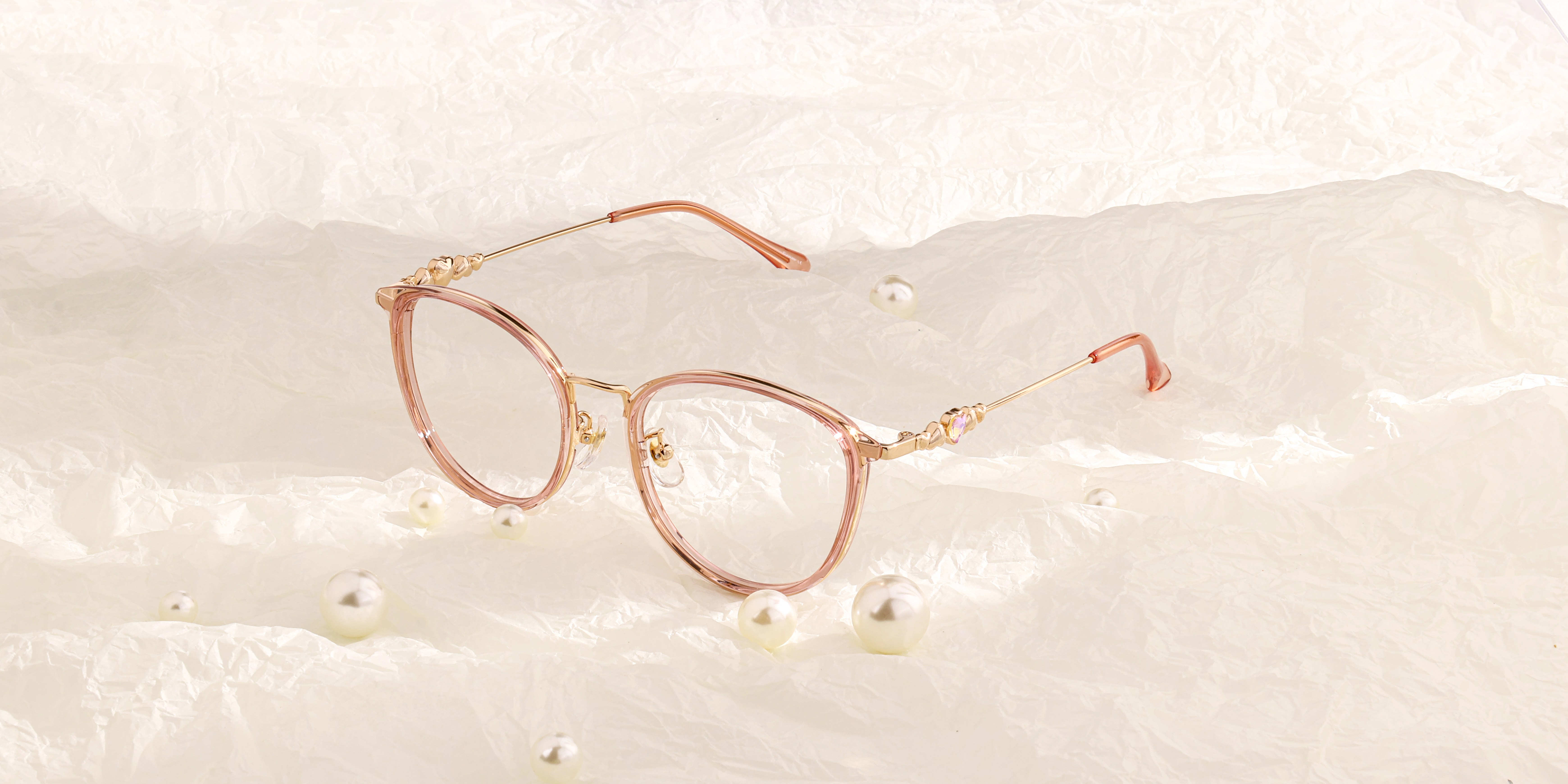 Women's full frame TR & Metal eyeglasses | Firmoo.com