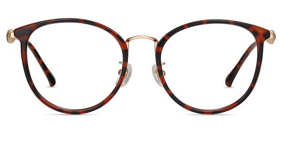 Women's full frame TR & Metal eyeglasses | Firmoo.com
