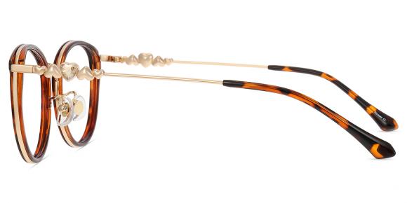 Women's full frame TR & Metal eyeglasses | Firmoo.com