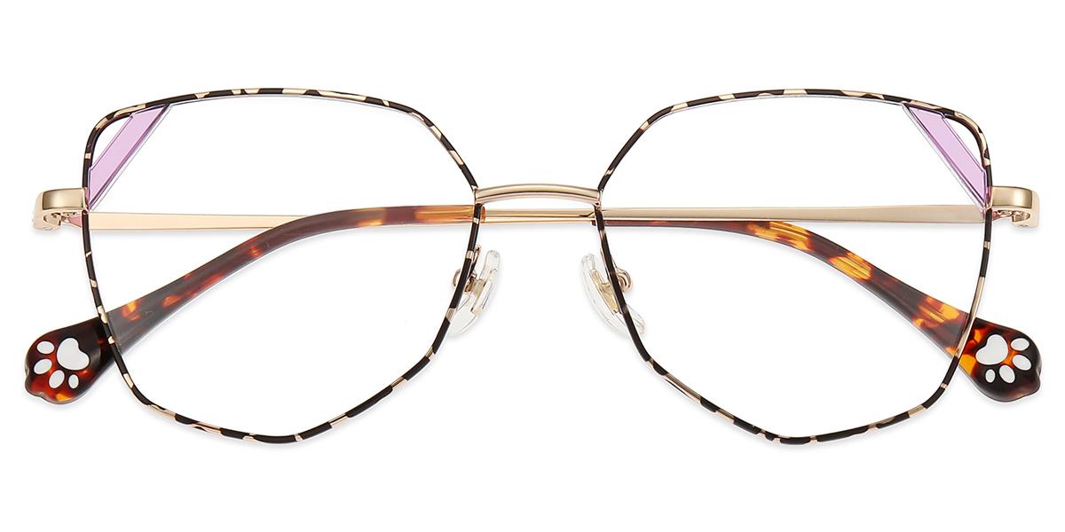 Women's full frame Metal eyeglasses | Firmoo.com