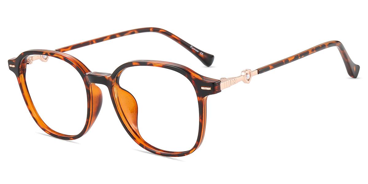 Women's full frame TR & Metal eyeglasses | Firmoo.com