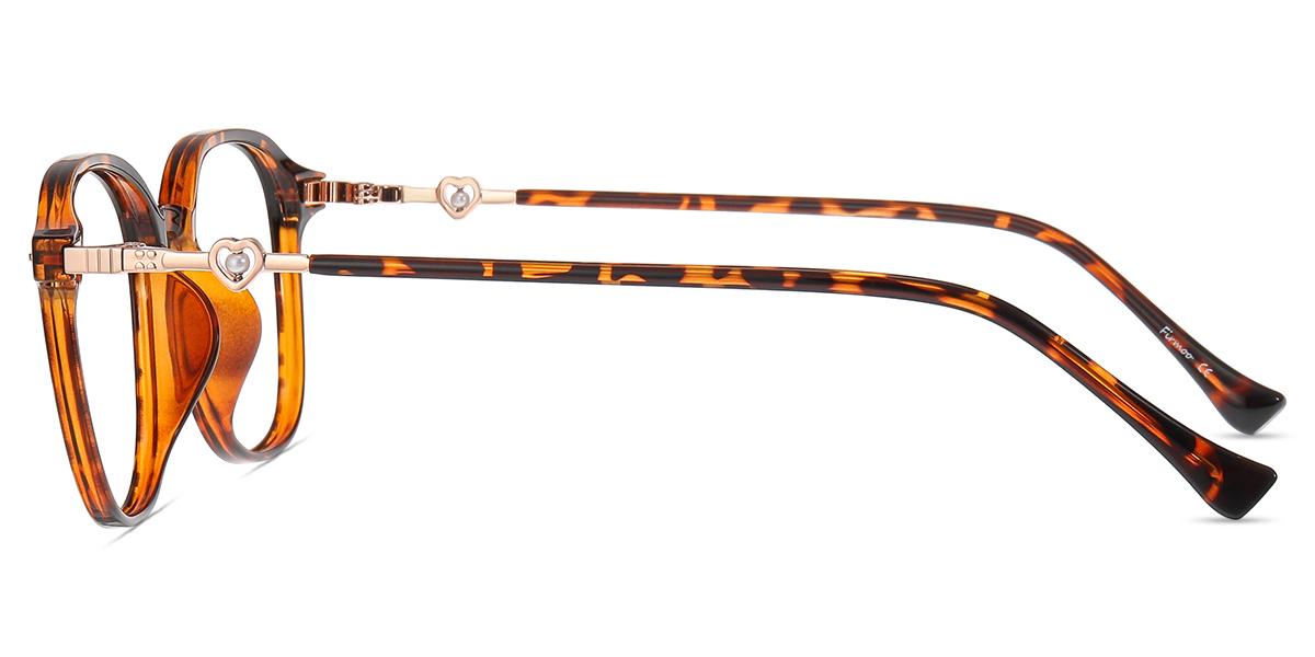 Women's full frame TR & Metal eyeglasses | Firmoo.com