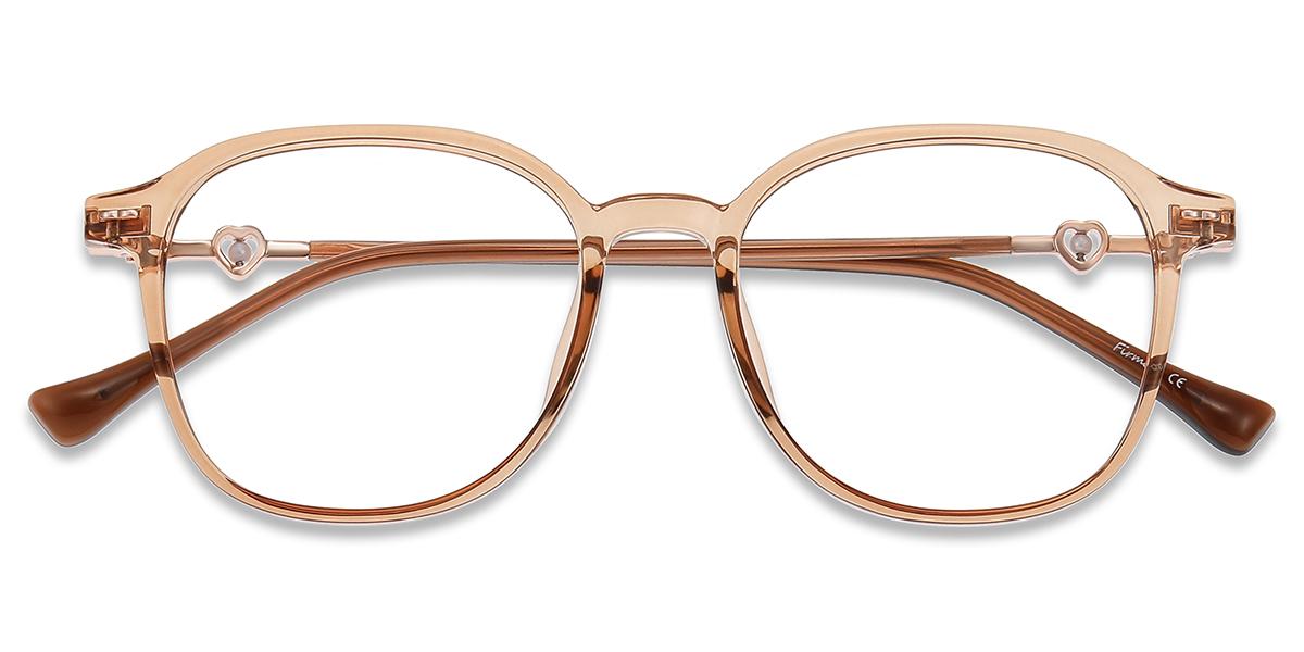 Women's full frame TR & Metal eyeglasses | Firmoo.com