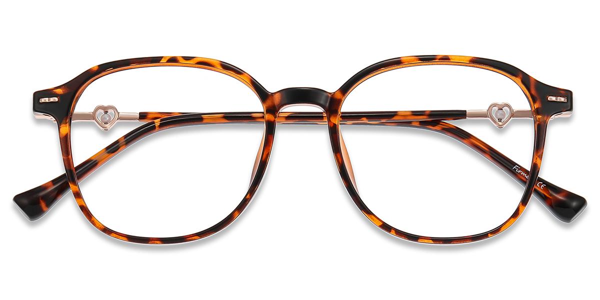 Women's full frame TR & Metal eyeglasses | Firmoo.com