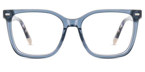 Unisex full frame Acetate eyeglasses | Firmoo.com