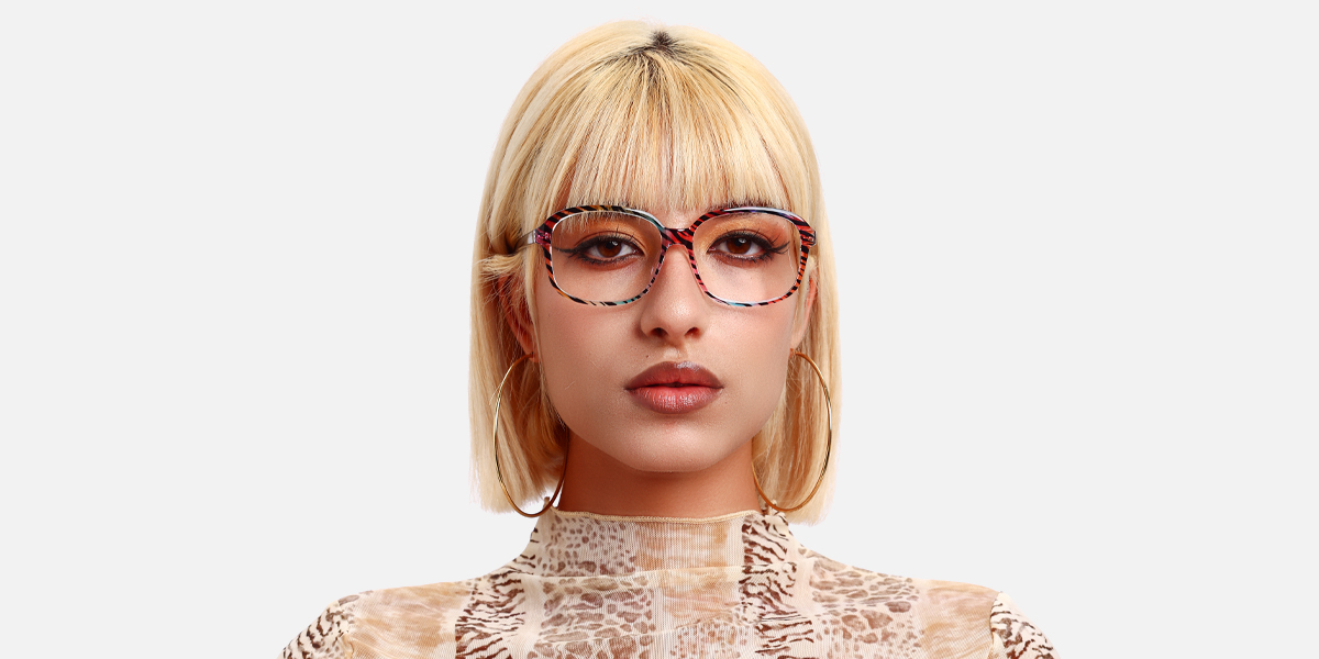 Women's full frame TR eyeglasses | Firmoo.com