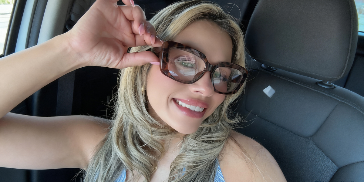 Women's full frame TR eyeglasses | Firmoo.com