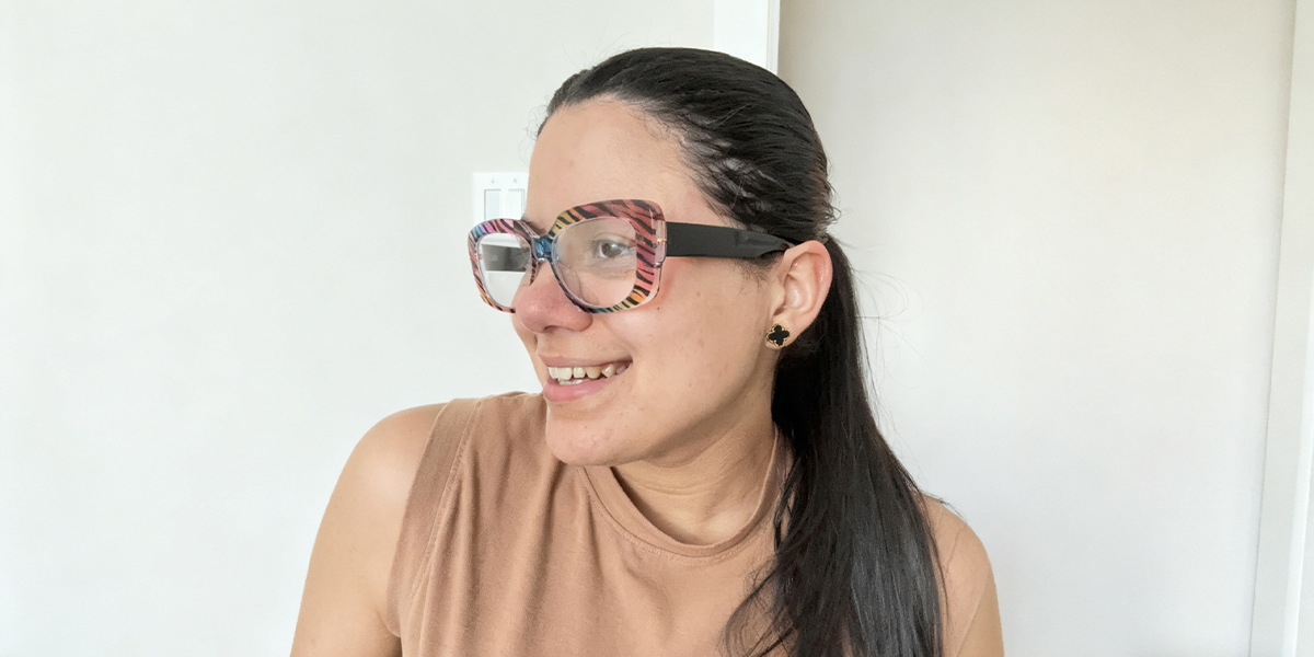 Women's full frame TR eyeglasses | Firmoo.com