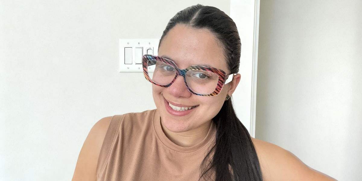 Women's full frame TR eyeglasses | Firmoo.com