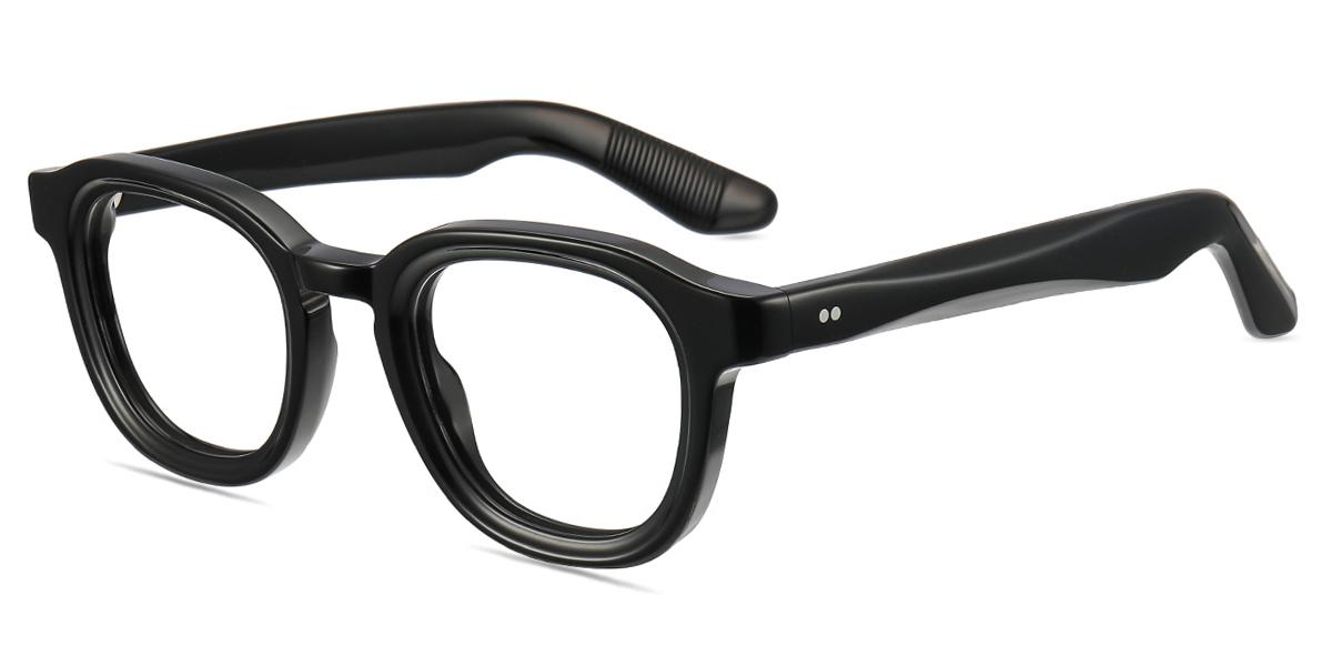 Unisex full frame Acetate eyeglasses | Firmoo.com