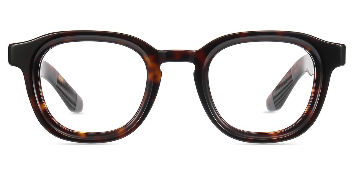 Unisex full frame Acetate eyeglasses | Firmoo.com