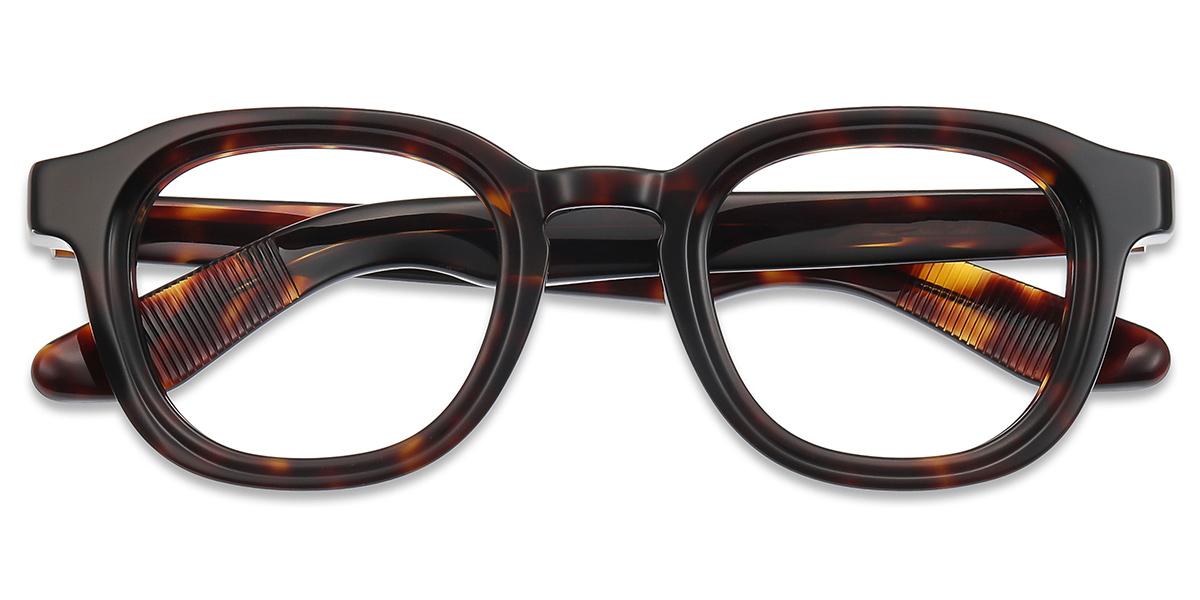 Unisex full frame Acetate eyeglasses | Firmoo.com