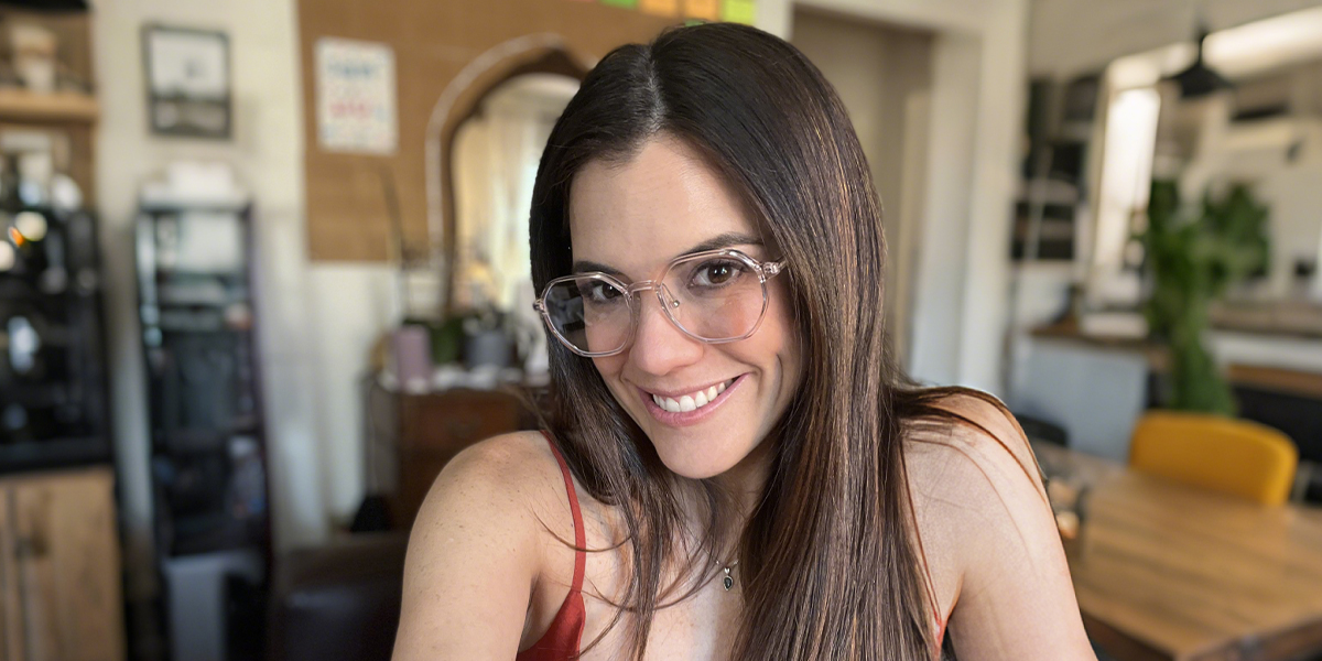 Women's full frame TR eyeglasses | Firmoo.com