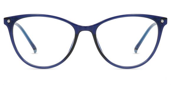 Women's full frame TR & Metal eyeglasses | Firmoo.com