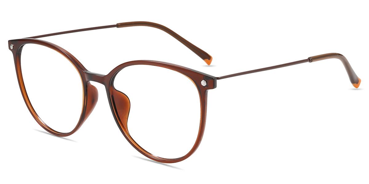 Women's full frame TR & Metal eyeglasses | Firmoo.com