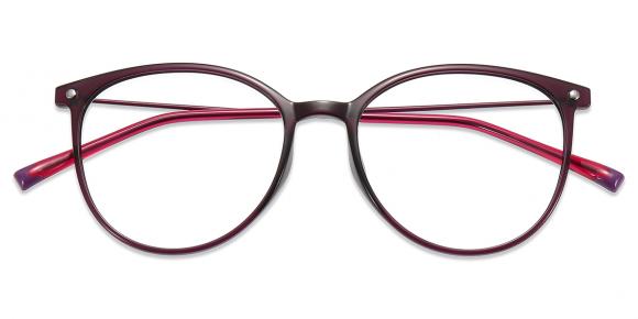 Women's full frame TR & Metal eyeglasses | Firmoo.com