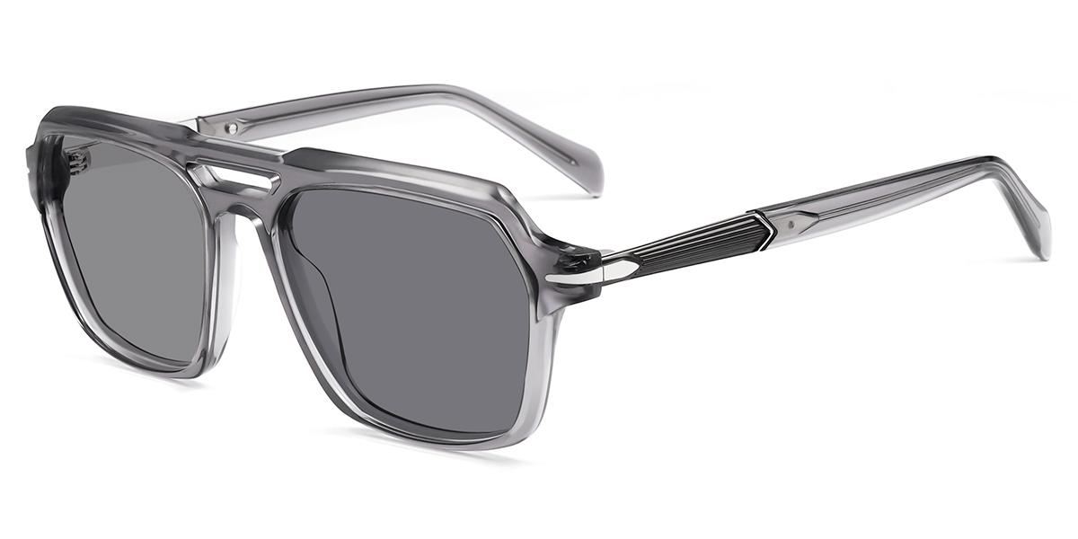 Unisex full frame Acetate & Metal sunglasses | Firmoo.com