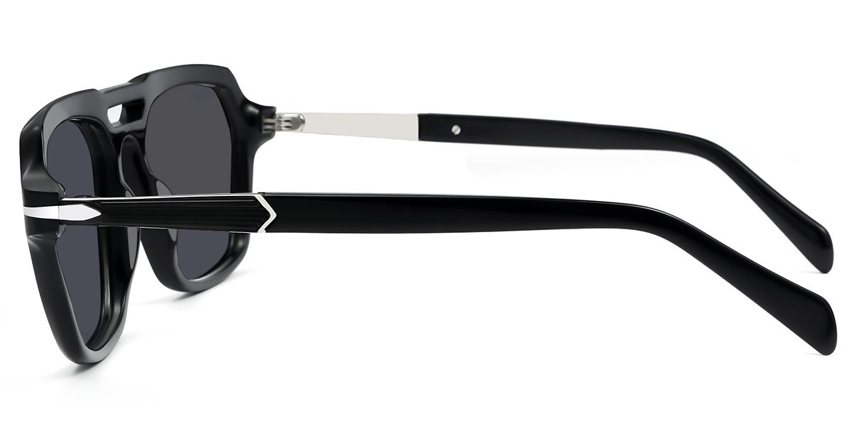 Unisex full frame Acetate & Metal sunglasses | Firmoo.com
