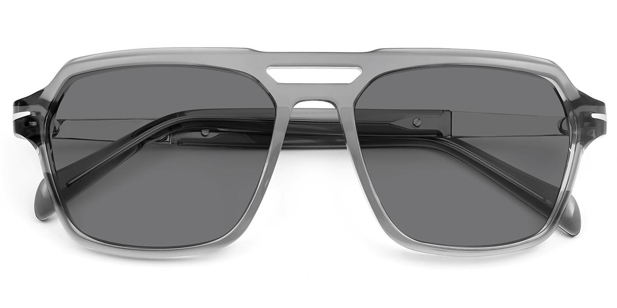 Unisex full frame Acetate & Metal sunglasses | Firmoo.com