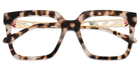Women's full frame Acetate & Metal eyeglasses | Firmoo.com