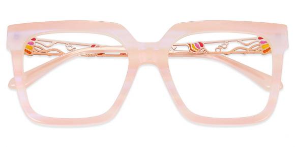Women's full frame Acetate & Metal eyeglasses | Firmoo.com