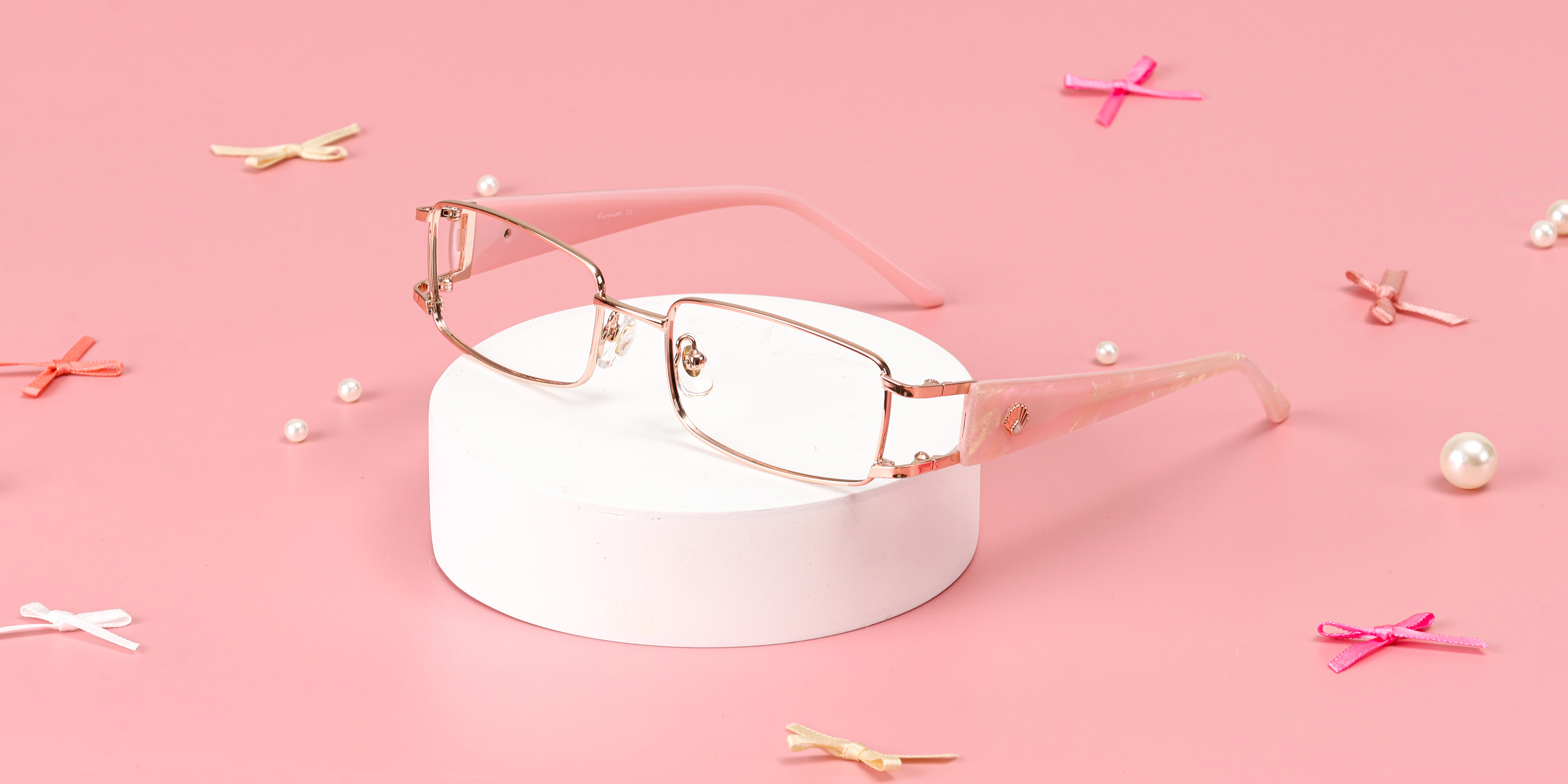 Women's full frame Metal & Acetate eyeglasses | Firmoo.com