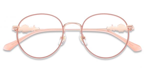 Women's full frame Metal eyeglasses | Firmoo.com