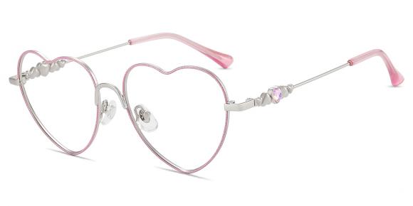 Women's full frame Metal eyeglasses | Firmoo.com