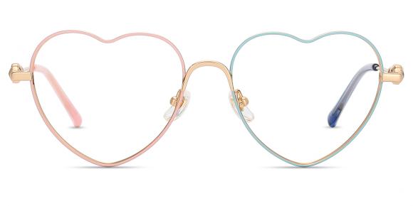 Women's full frame Metal eyeglasses | Firmoo.com