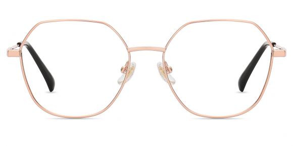 Women's full frame Metal eyeglasses | Firmoo.com