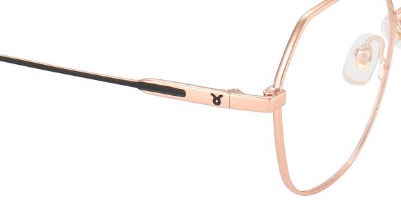 Women's full frame Metal eyeglasses | Firmoo.com
