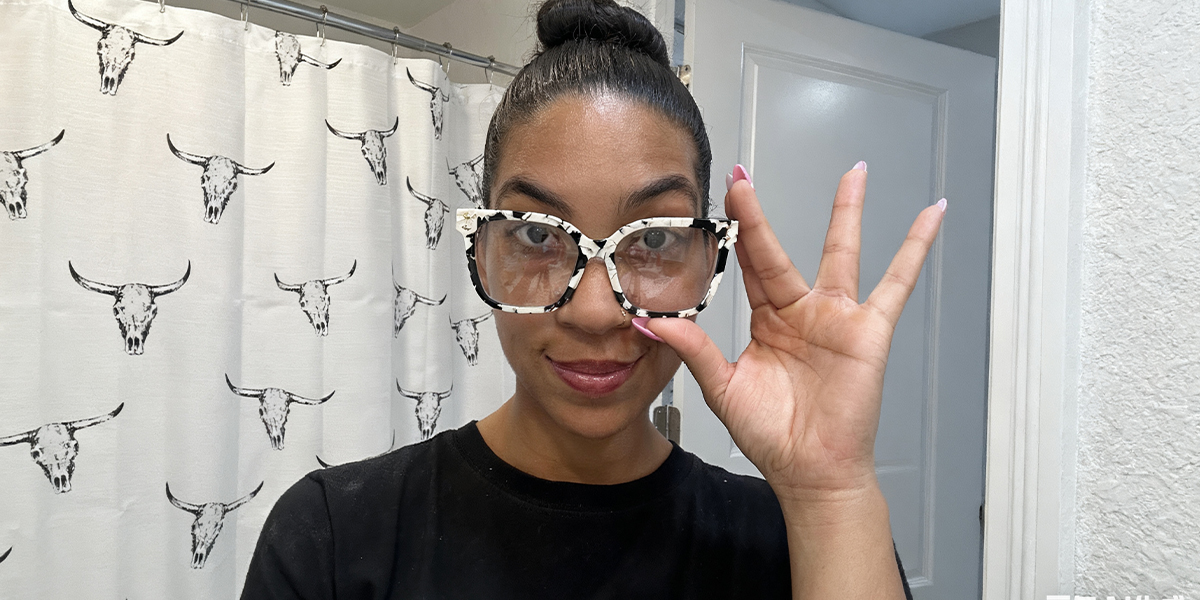 Women's full frame Acetate eyeglasses | Firmoo.com