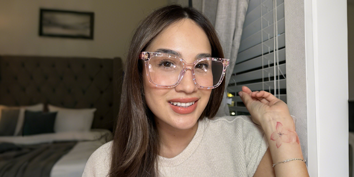 Women's full frame Acetate eyeglasses | Firmoo.com