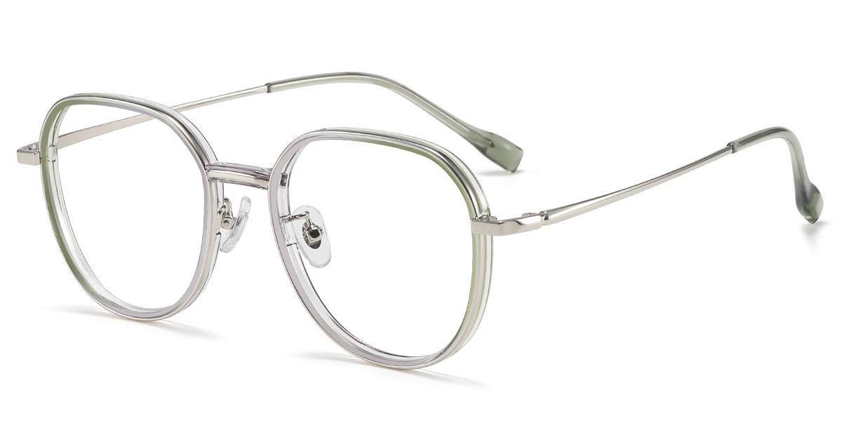Women's full frame TR & Metal eyeglasses | Firmoo.com