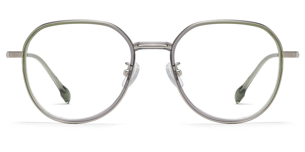 Women's full frame TR & Metal eyeglasses | Firmoo.com