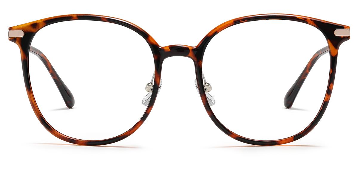 Women's full frame TR & Metal eyeglasses | Firmoo.com