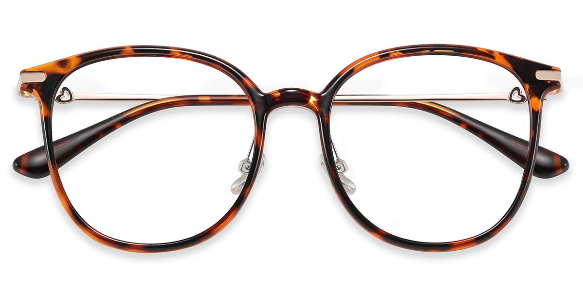 Women's full frame TR & Metal eyeglasses | Firmoo.com