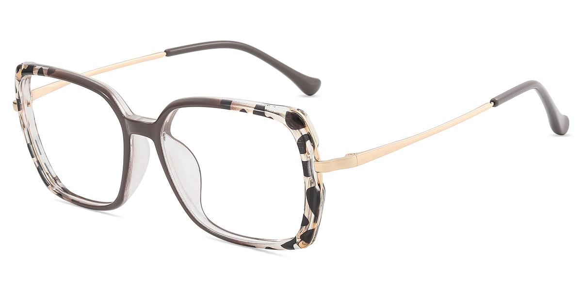 Women's full frame TR & Metal eyeglasses | Firmoo.com