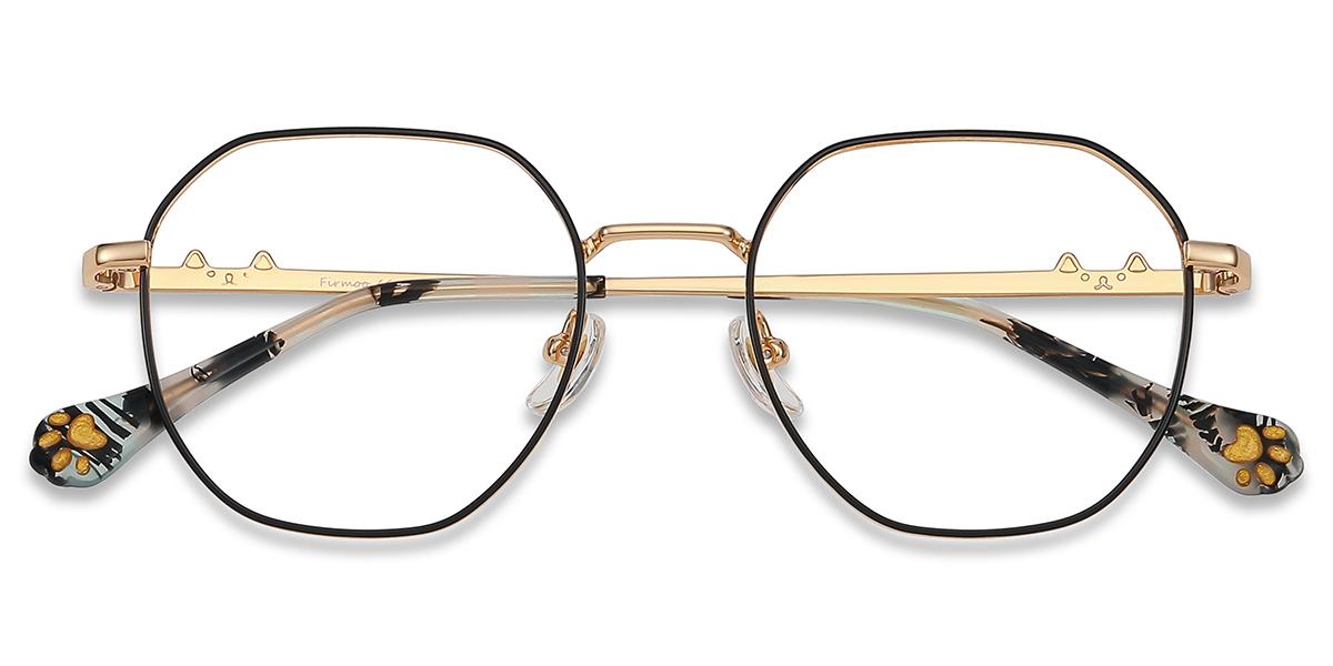 Women's full frame Metal eyeglasses | Firmoo.com