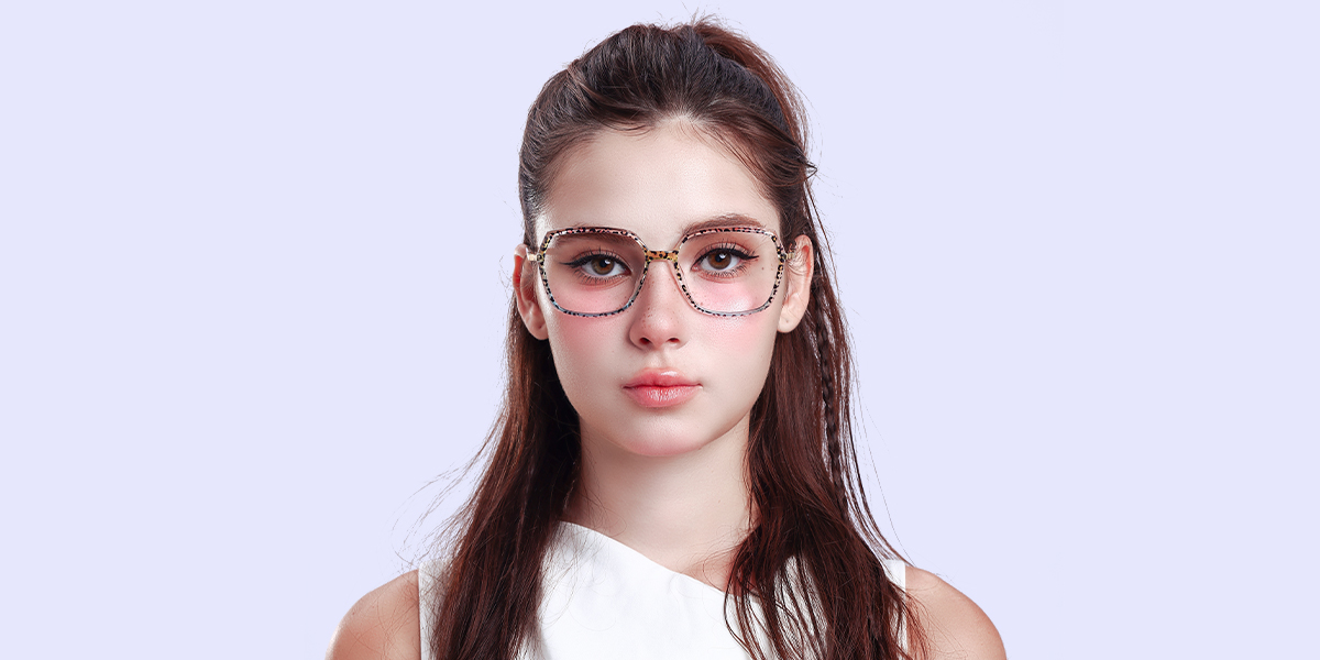 Women's full frame TR eyeglasses | Firmoo.com