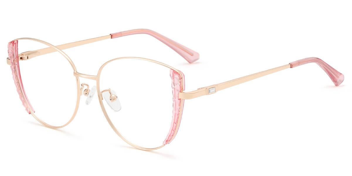 Women's full frame Metal & TR eyeglasses | Firmoo.com