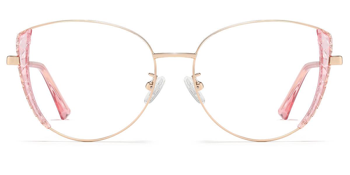 Women's full frame Metal & TR eyeglasses | Firmoo.com