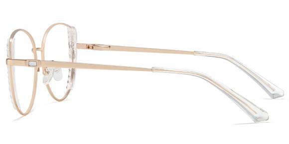 Women's full frame Metal & TR eyeglasses | Firmoo.com