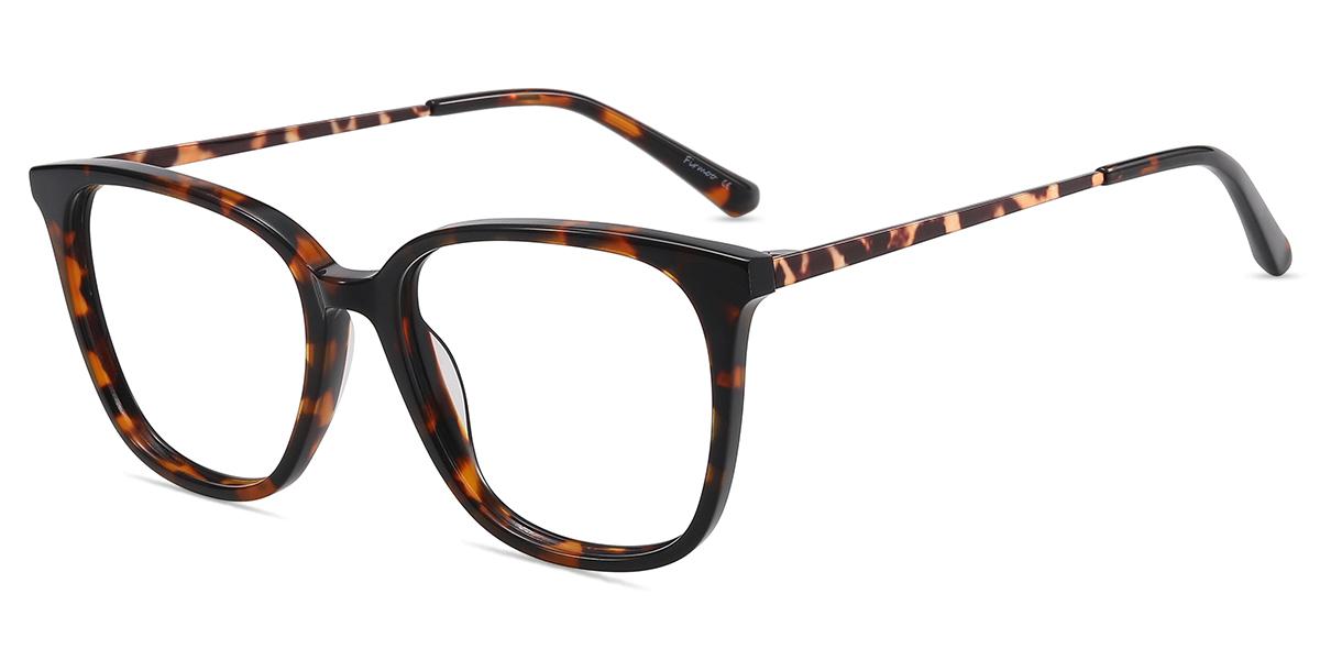 Women's full frame Acetate & Metal eyeglasses | Firmoo.com
