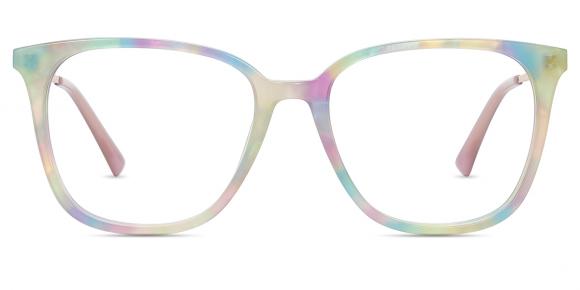Women's full frame Acetate & Metal eyeglasses | Firmoo.com