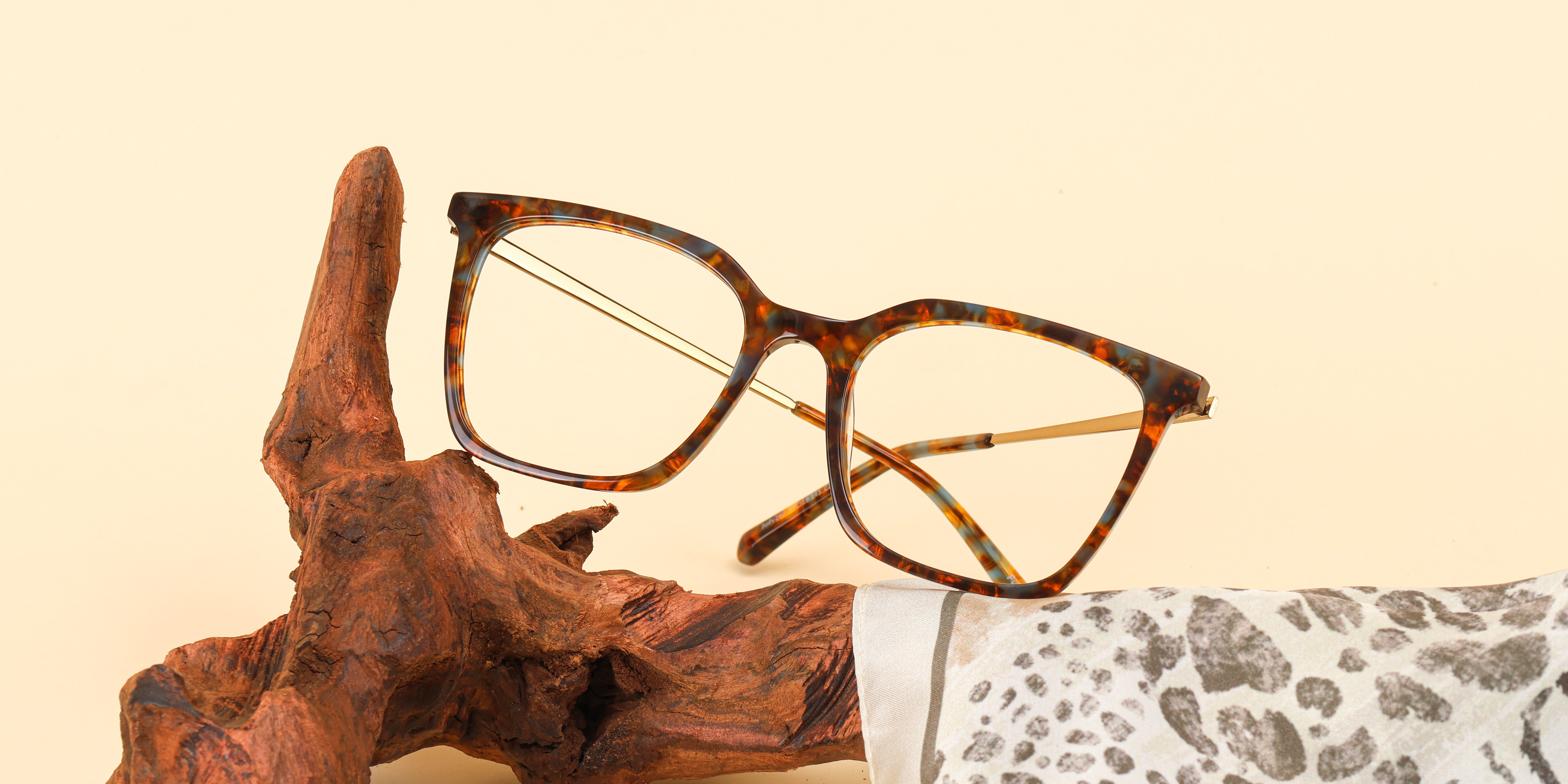 Unisex full frame Acetate & Metal eyeglasses | Firmoo.com