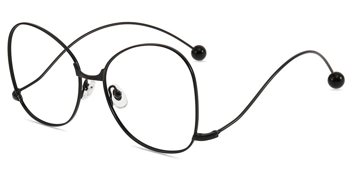 Unisex full frame Metal eyeglasses | Firmoo.com