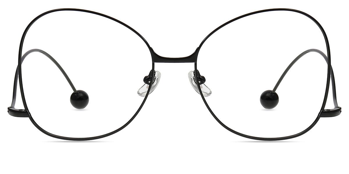 Unisex full frame Metal eyeglasses | Firmoo.com