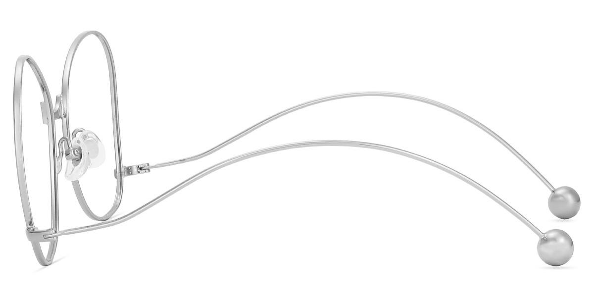 Unisex full frame Metal eyeglasses | Firmoo.com