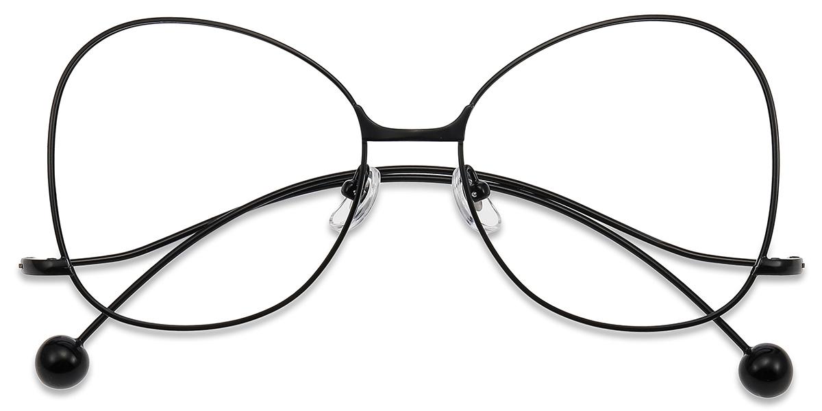Unisex full frame Metal eyeglasses | Firmoo.com